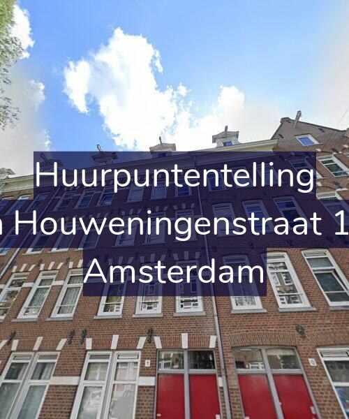 Foto gevel Huurpuntentelling voor Van Houweningenstraat 11-2, Amsterdam