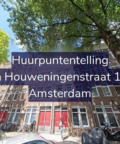 Foto gevel Huurpuntentelling voor Van Houweningenstraat 12-1, Amsterdam