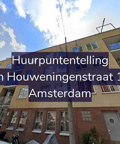 Foto gevel Huurpuntentelling voor Van Houweningenstraat 147, Amsterdam