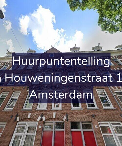Foto gevel Huurpuntentelling voor Van Houweningenstraat 15-3, Amsterdam