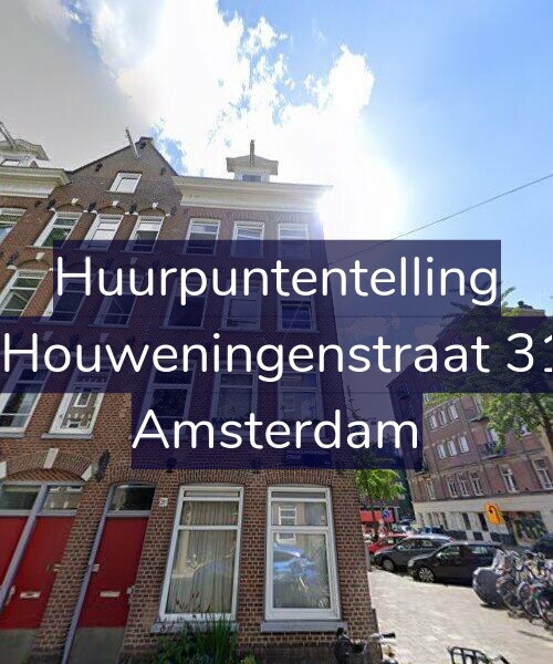 Foto gevel Huurpuntentelling voor Van Houweningenstraat 31-A3, Amsterdam