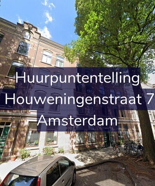 Foto gevel Huurpuntentelling voor Van Houweningenstraat 74-H, Amsterdam