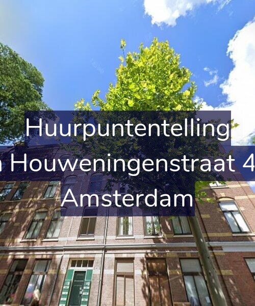 Foto gevel Huurpuntentelling voor Van Houweningenstraat 40-2, Amsterdam