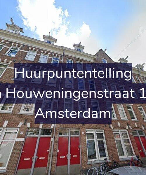 Foto gevel Huurpuntentelling voor Van Houweningenstraat 13-1, Amsterdam