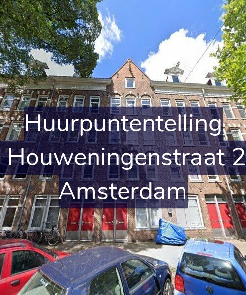 Foto gevel Huurpuntentelling voor Van Houweningenstraat 20-H, Amsterdam