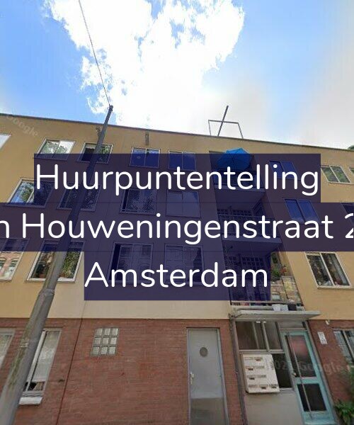 Foto gevel Huurpuntentelling voor Van Houweningenstraat 203, Amsterdam