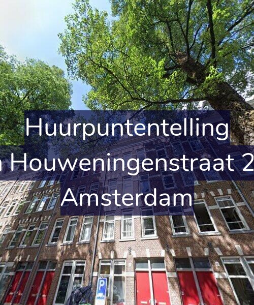 Foto gevel Huurpuntentelling voor Van Houweningenstraat 26-3, Amsterdam