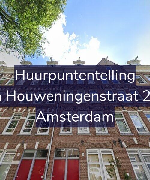 Foto gevel Huurpuntentelling voor Van Houweningenstraat 29-2, Amsterdam