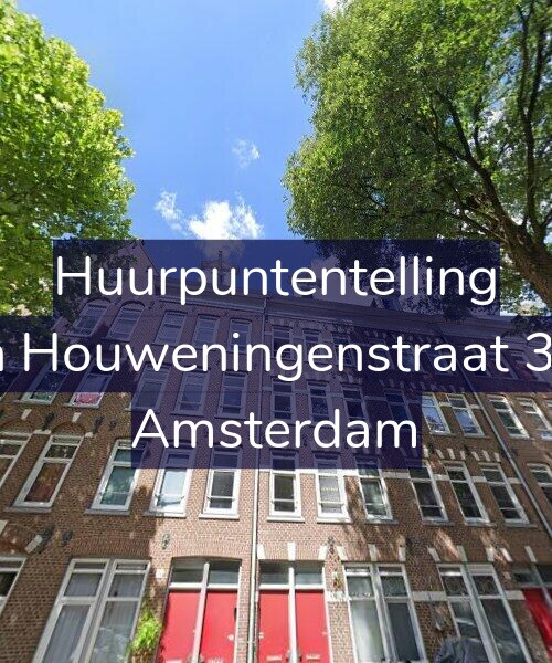 Foto gevel Huurpuntentelling voor Van Houweningenstraat 32-3, Amsterdam