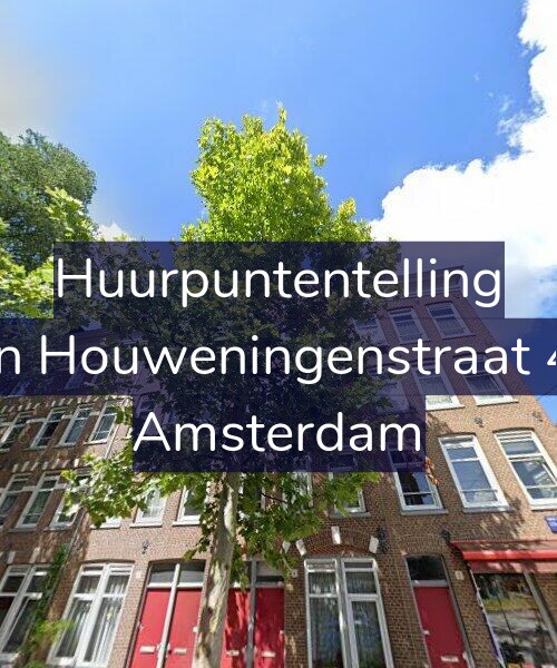 Foto gevel Huurpuntentelling voor Van Houweningenstraat 4-2, Amsterdam
