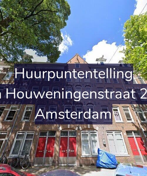 Foto gevel Huurpuntentelling voor Van Houweningenstraat 20-1, Amsterdam