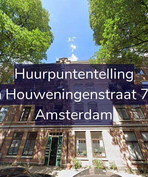 Foto gevel Huurpuntentelling voor Van Houweningenstraat 76-1, Amsterdam