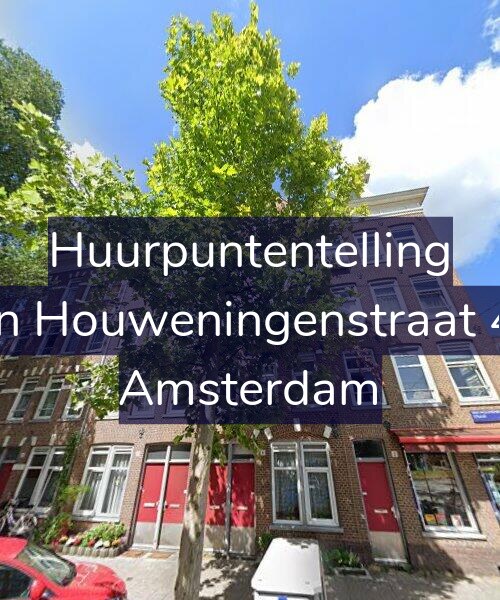 Foto gevel Huurpuntentelling voor Van Houweningenstraat 4-1, Amsterdam