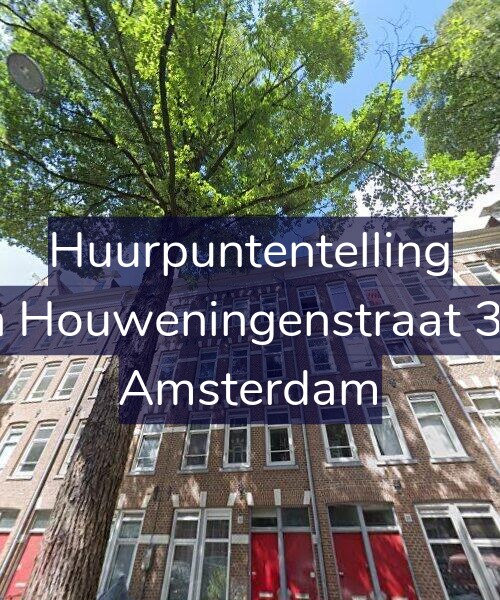 Foto gevel Huurpuntentelling voor Van Houweningenstraat 30-3, Amsterdam