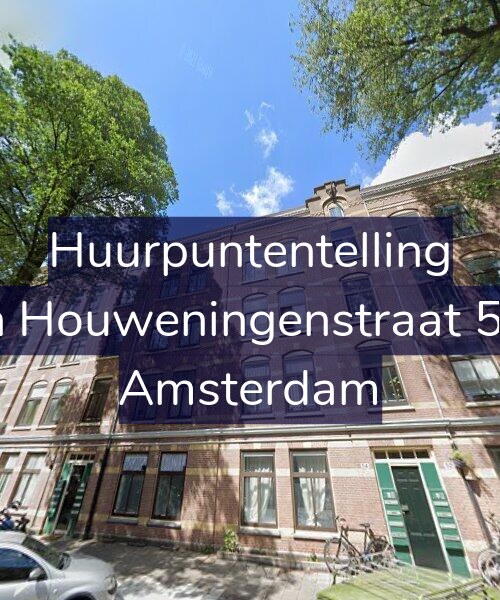 Foto gevel Huurpuntentelling voor Van Houweningenstraat 54-1, Amsterdam