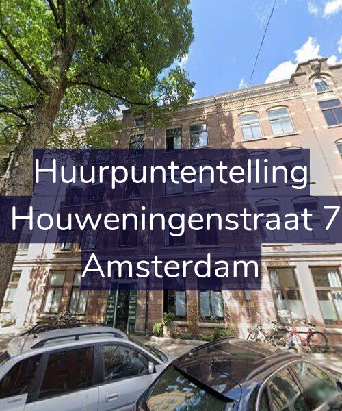 Foto gevel Huurpuntentelling voor Van Houweningenstraat 72-H, Amsterdam