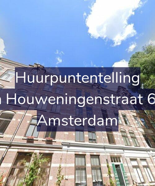 Foto gevel Huurpuntentelling voor Van Houweningenstraat 66-3, Amsterdam