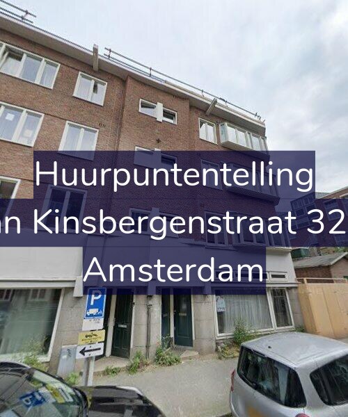 Foto gevel Huurpuntentelling voor Van Kinsbergenstraat 32-H, Amsterdam