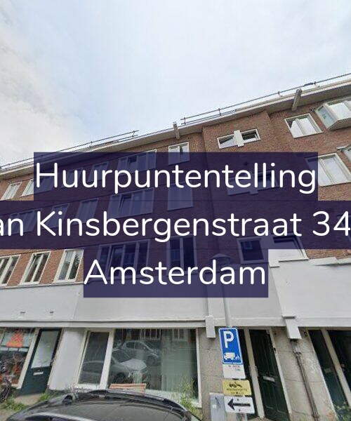 Foto gevel Huurpuntentelling voor Van Kinsbergenstraat 34-1, Amsterdam