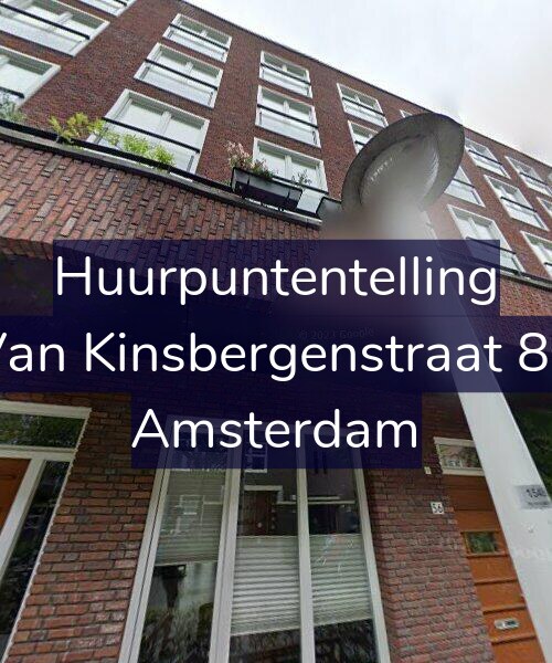 Foto gevel Huurpuntentelling voor Van Kinsbergenstraat 88, Amsterdam