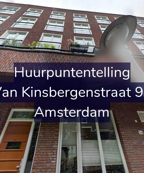 Foto gevel Huurpuntentelling voor Van Kinsbergenstraat 94, Amsterdam