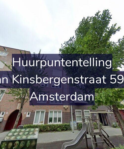 Foto gevel Huurpuntentelling voor Van Kinsbergenstraat 59-C, Amsterdam