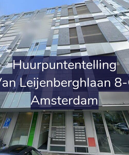 Foto gevel Huurpuntentelling voor Van Leijenberghlaan 8-C, Amsterdam