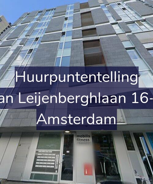 Foto gevel Huurpuntentelling voor Van Leijenberghlaan 16-D, Amsterdam