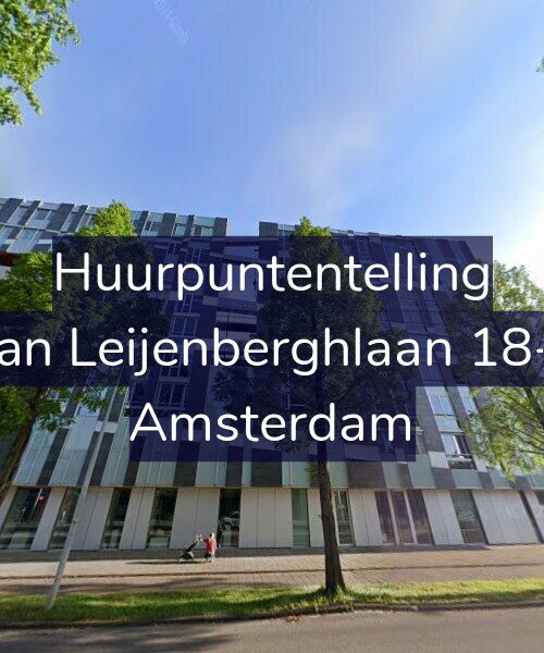 Foto gevel Huurpuntentelling voor Van Leijenberghlaan 18-T, Amsterdam