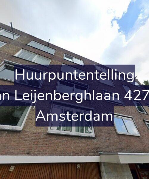 Foto gevel Huurpuntentelling voor Van Leijenberghlaan 427-3, Amsterdam