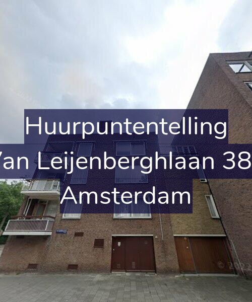 Foto gevel Huurpuntentelling voor Van Leijenberghlaan 381, Amsterdam