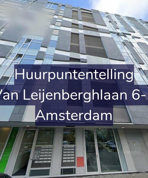 Foto gevel Huurpuntentelling voor Van Leijenberghlaan 6-K, Amsterdam