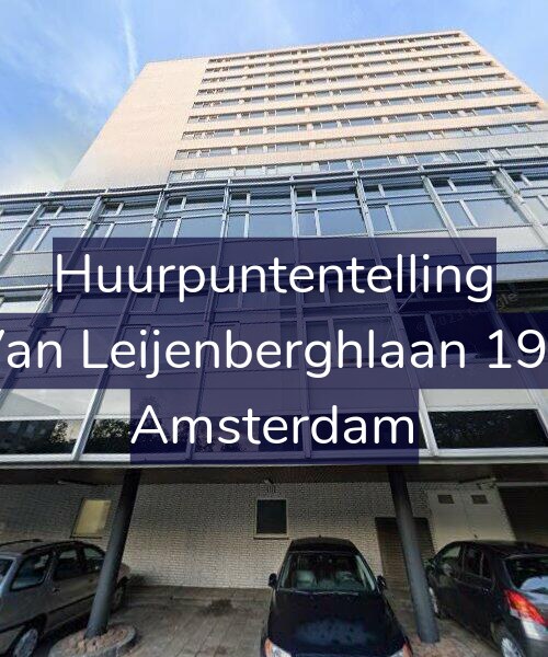 Foto gevel Huurpuntentelling voor Van Leijenberghlaan 195, Amsterdam