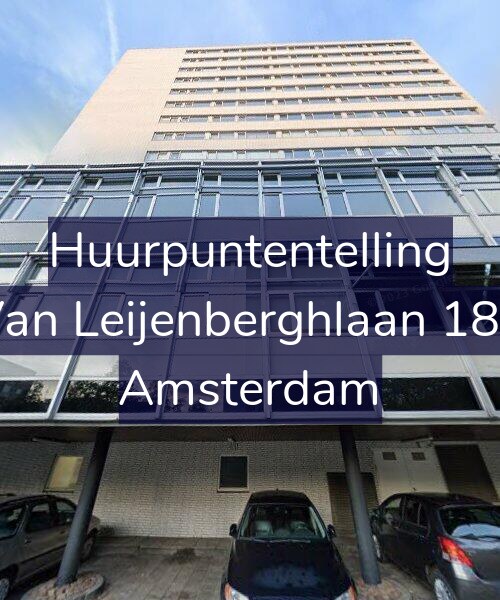 Foto gevel Huurpuntentelling voor Van Leijenberghlaan 187, Amsterdam