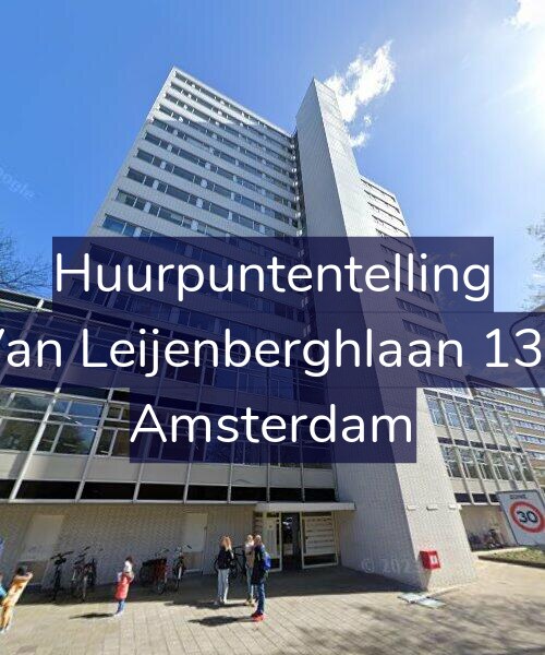 Foto gevel Huurpuntentelling voor Van Leijenberghlaan 135, Amsterdam