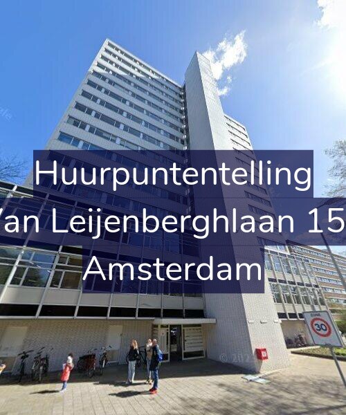 Foto gevel Huurpuntentelling voor Van Leijenberghlaan 151, Amsterdam