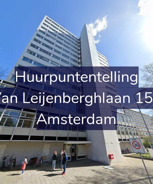 Foto gevel Huurpuntentelling voor Van Leijenberghlaan 155, Amsterdam
