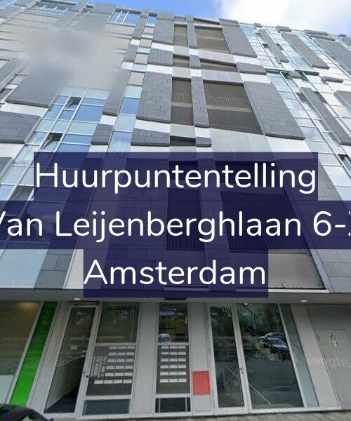 Foto gevel Huurpuntentelling voor Van Leijenberghlaan 6-X, Amsterdam
