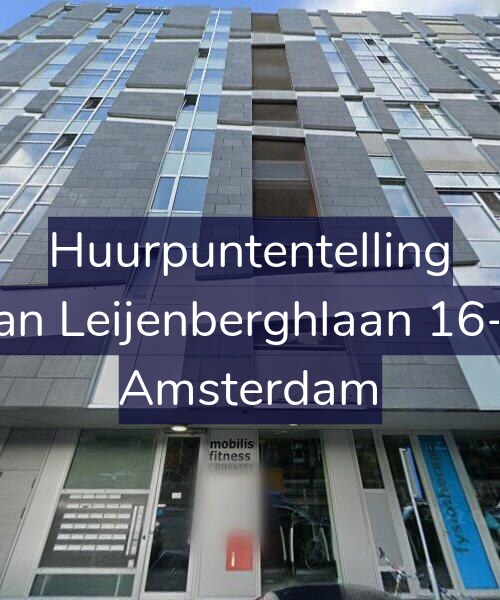 Foto gevel Huurpuntentelling voor Van Leijenberghlaan 16-N, Amsterdam