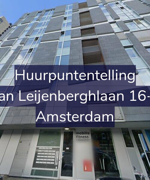 Foto gevel Huurpuntentelling voor Van Leijenberghlaan 16-C, Amsterdam