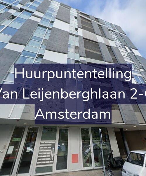 Foto gevel Huurpuntentelling voor Van Leijenberghlaan 2-C, Amsterdam
