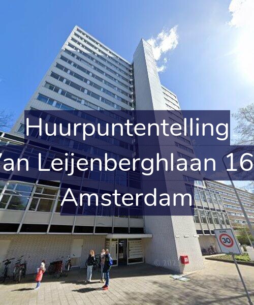 Foto gevel Huurpuntentelling voor Van Leijenberghlaan 161, Amsterdam