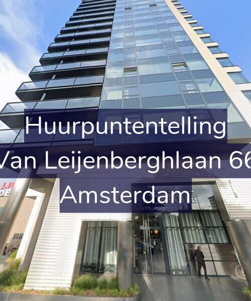 Foto gevel Huurpuntentelling voor Van Leijenberghlaan 66, Amsterdam