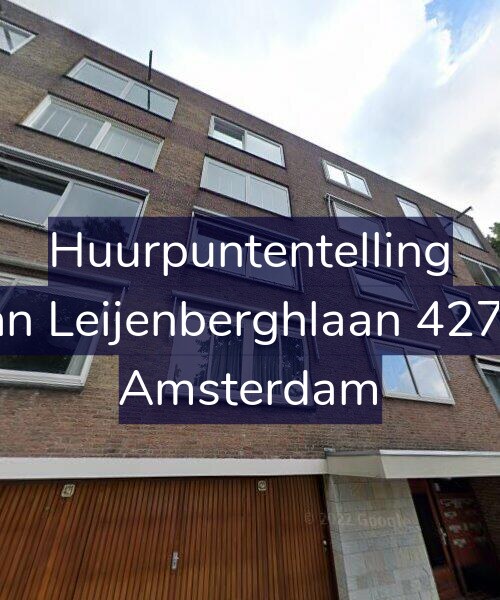 Foto gevel Huurpuntentelling voor Van Leijenberghlaan 427-4, Amsterdam