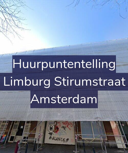 Foto gevel Huurpuntentelling voor Van Limburg Stirumstraat 8-A, Amsterdam
