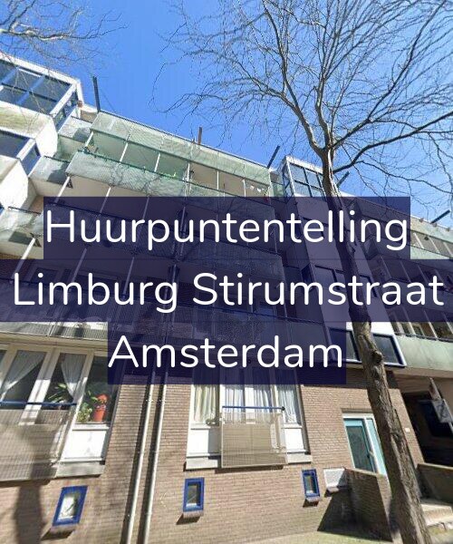 Foto gevel Huurpuntentelling voor Van Limburg Stirumstraat 7-A, Amsterdam