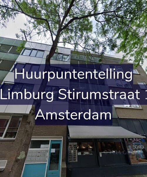 Foto gevel Huurpuntentelling voor Van Limburg Stirumstraat 13-C, Amsterdam