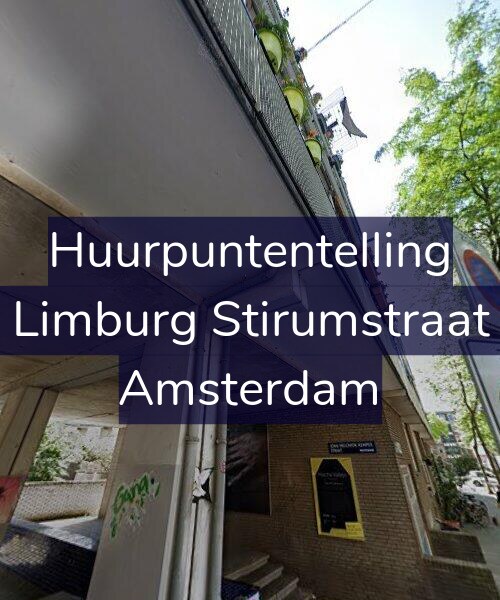Foto gevel Huurpuntentelling voor Van Limburg Stirumstraat 9-A, Amsterdam