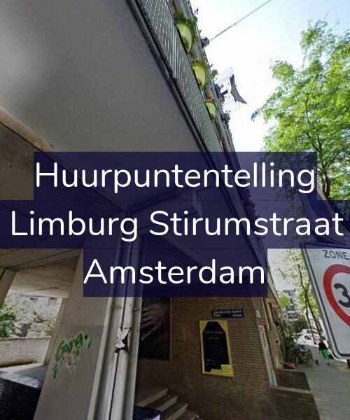 Foto gevel Huurpuntentelling voor Van Limburg Stirumstraat 9-B, Amsterdam