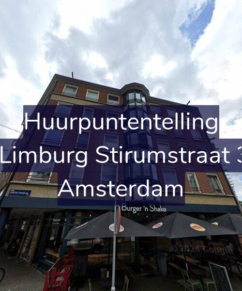 Foto gevel Huurpuntentelling voor Van Limburg Stirumstraat 30-A, Amsterdam